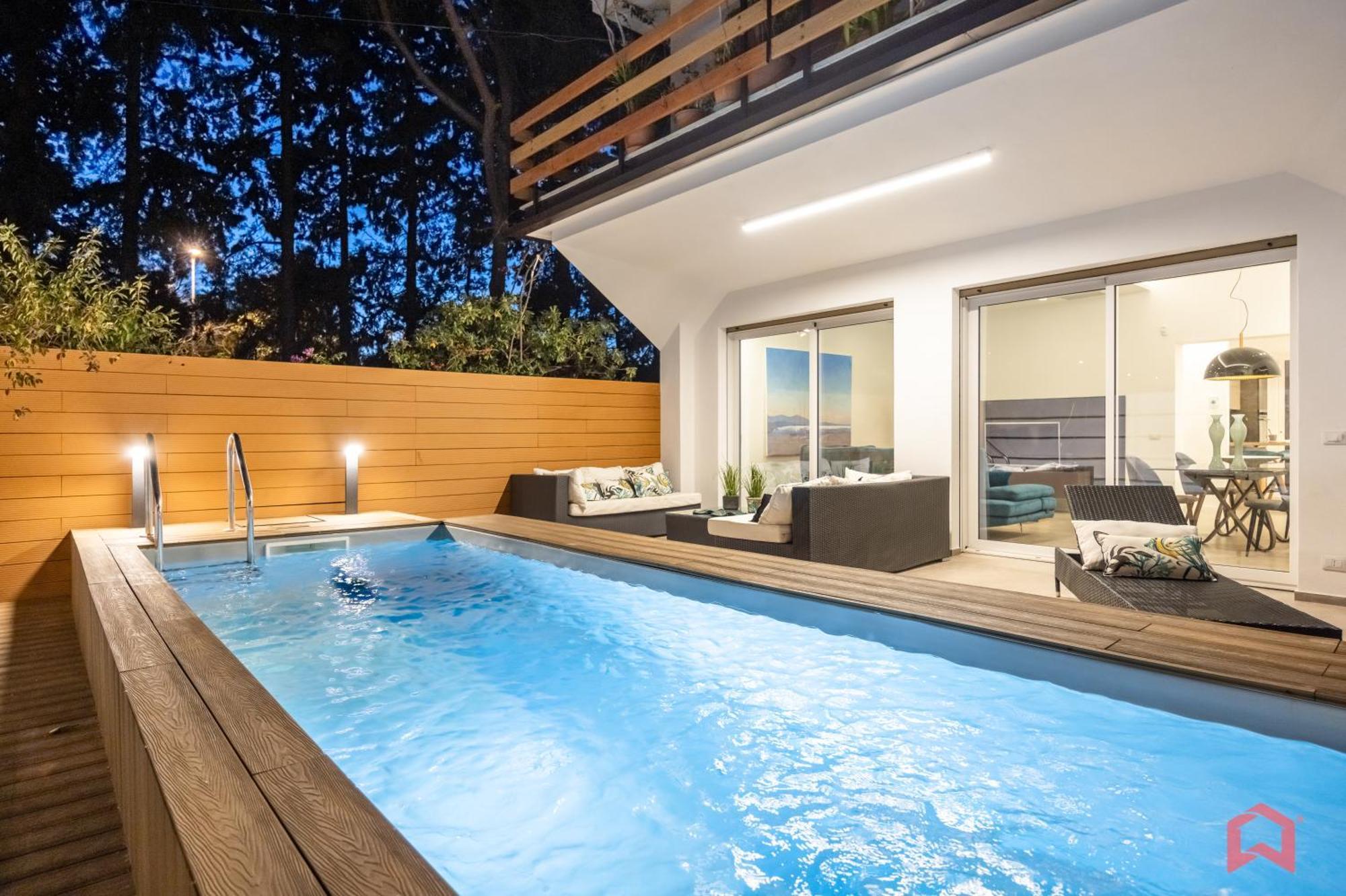 Appartamento In Villa Con Piscina Privata Palermo Exteriér fotografie