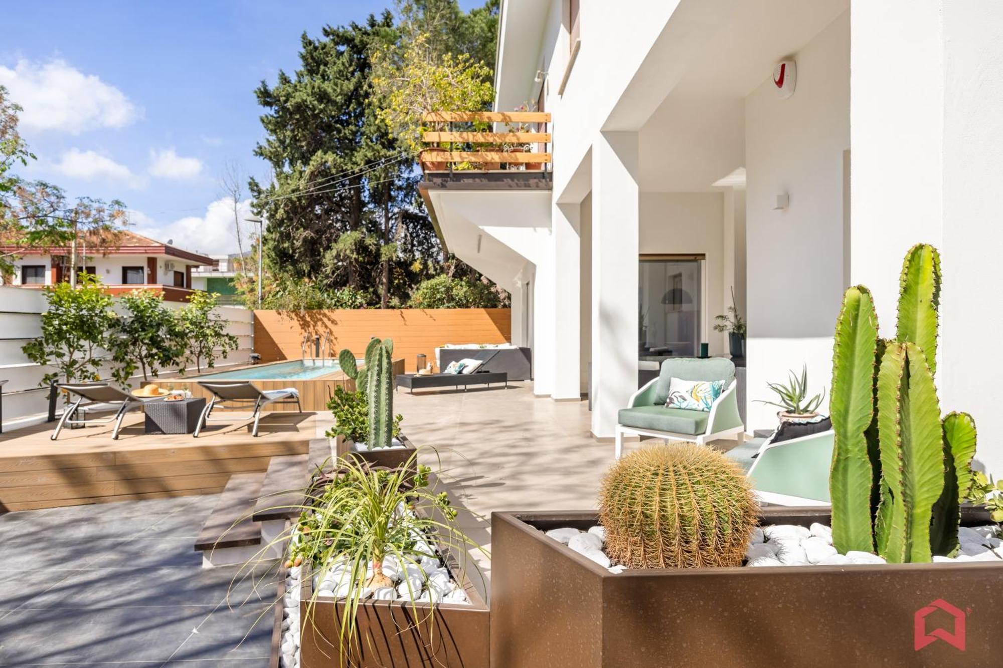 Appartamento In Villa Con Piscina Privata Palermo Exteriér fotografie